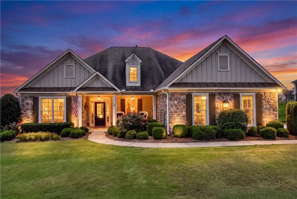 4 bedroom, 3 bathroom, 2,910 sq ft single family residence for sale at 6623 Trail Side Drive, Flowery Branch, GA 30542