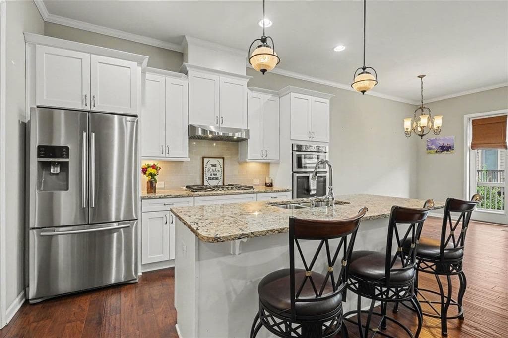 3 bedroom, 4 bathroom, 2,600 sq ft townhouse for sale at 1011 Milhaven Drive, Roswell, GA 30076 — photo 6