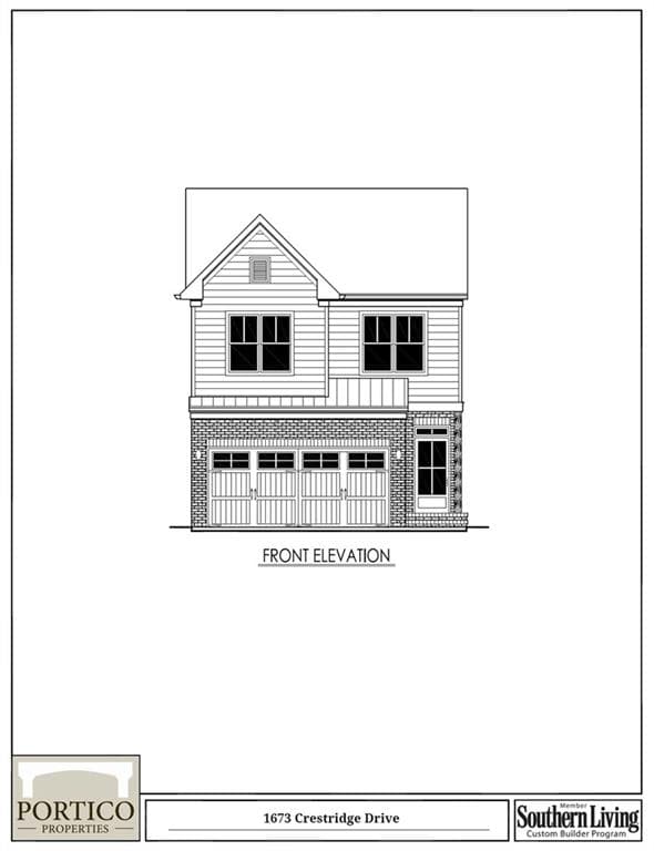 3 bedroom, 3 bathroom, 2,066 sq ft single family residence for sale at 1673 Crestridge Drive, Marietta, GA 30067