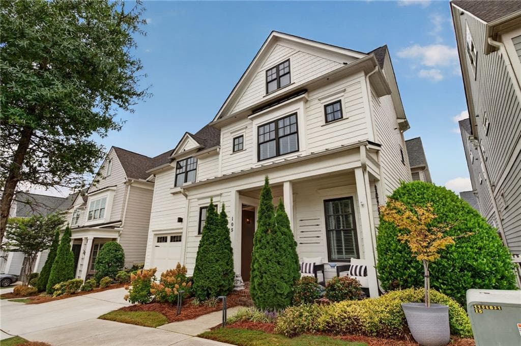 4 bedroom, 4 bathroom, 2,692 sq ft townhouse for sale at 105 Duvall Street, Woodstock, GA 30188
