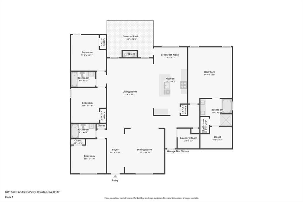 4 bedroom, 3 bathroom, 2,220 sq ft single family residence for sale at 8851 St Andrews Parkway, Winston, GA 30187 — photo 7
