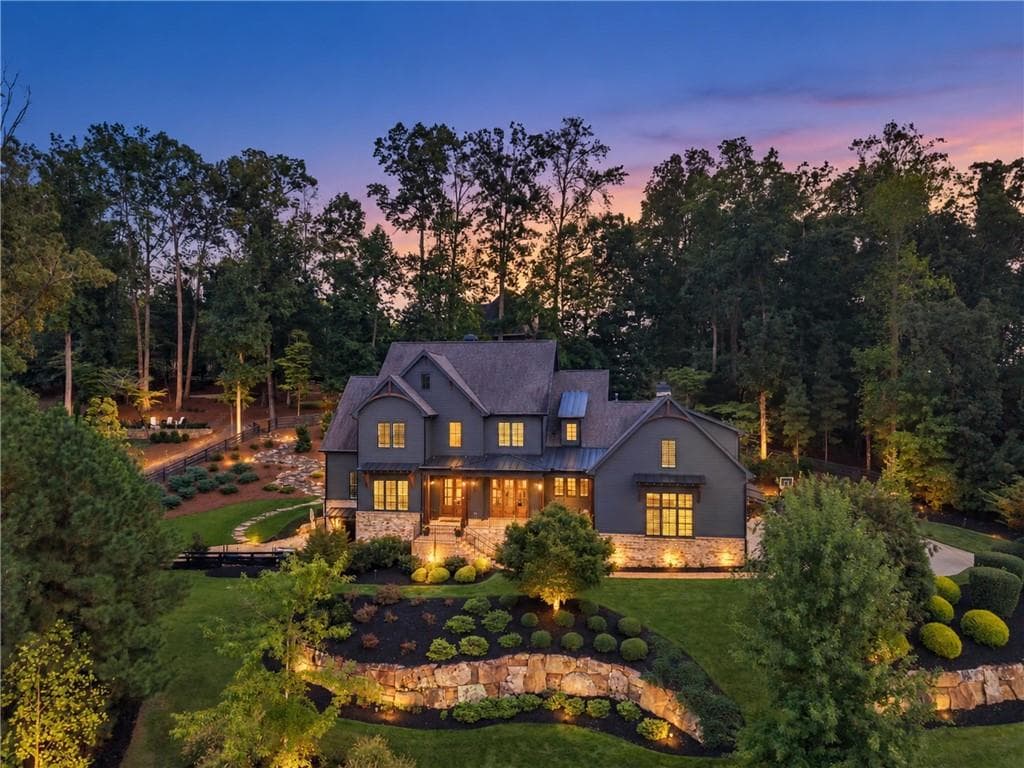 6 bedroom, 7 bathroom, 8,921 sq ft single family residence for sale at 765 Foxhollow Run, Milton, GA 30004