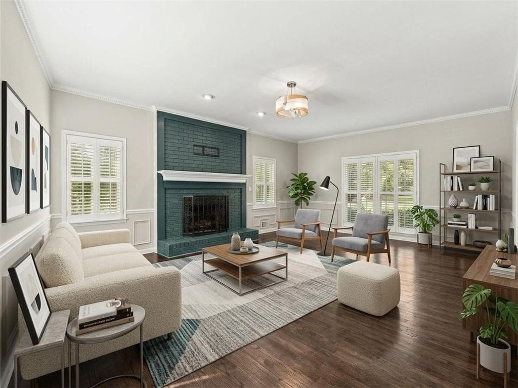 4 bedroom, 4 bathroom, 4,028 sq ft single family residence for sale at 1586 Tennessee Walker Drive, Roswell, GA 30075 — photo 9