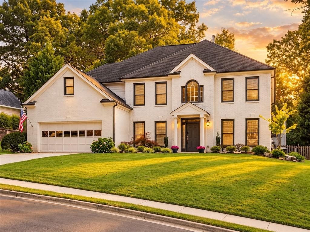 5 bedroom, 3 bathroom, 3,724 sq ft single family residence for sale at 1150 Timberline Place, Alpharetta, GA 30005