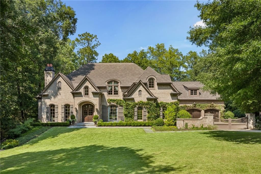 6 bedroom, 9 bathroom, 7,561 sq ft single family residence for sale at 405 Kenbrook Drive, Sandy Springs, GA 30327