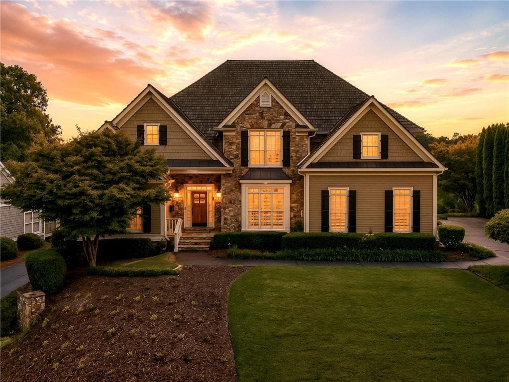 4 bedroom, 4 bathroom, 3,724 sq ft single family residence for sale at 74 NE Cove Circle, Dawsonville, GA 30534 — photo 2