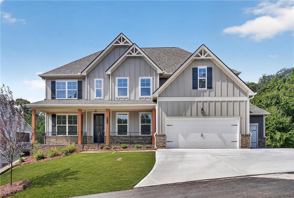 5 bedroom, 4 bathroom, 2,900 sq ft single family residence for sale at 2520 Parkside Way Lot 01, Gainesville, GA 30507 — photo 2