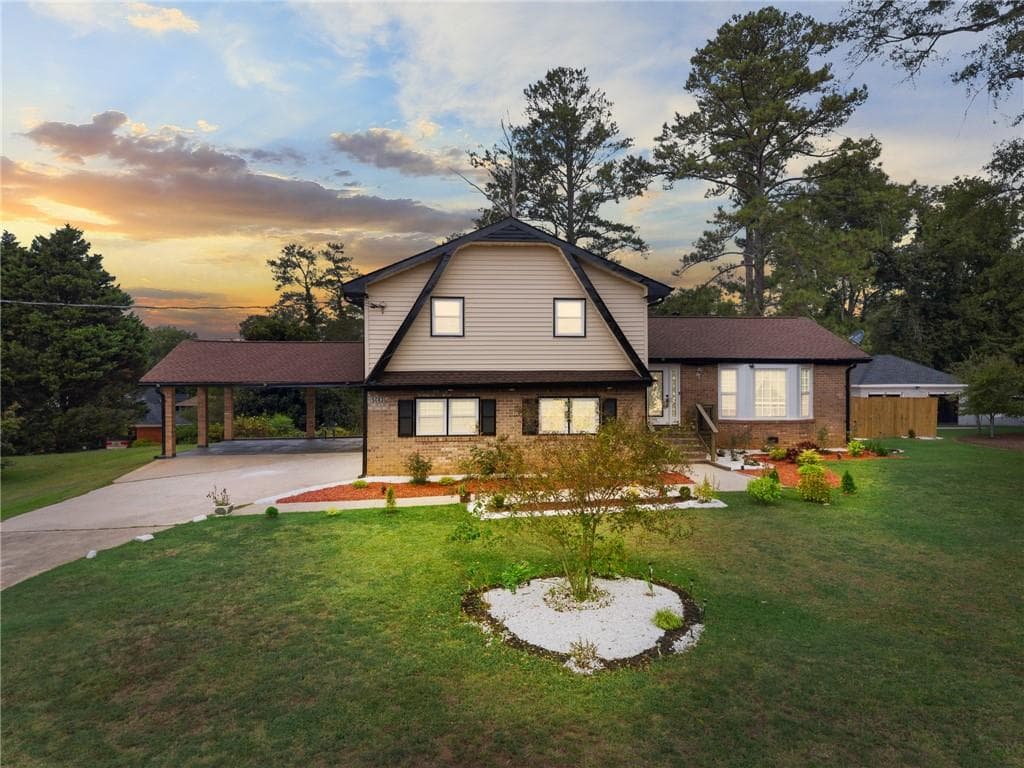 4 bedroom, 3 bathroom, 2,174 sq ft single family residence for sale at 5083 Flakes Mill Road, Ellenwood, GA 30294