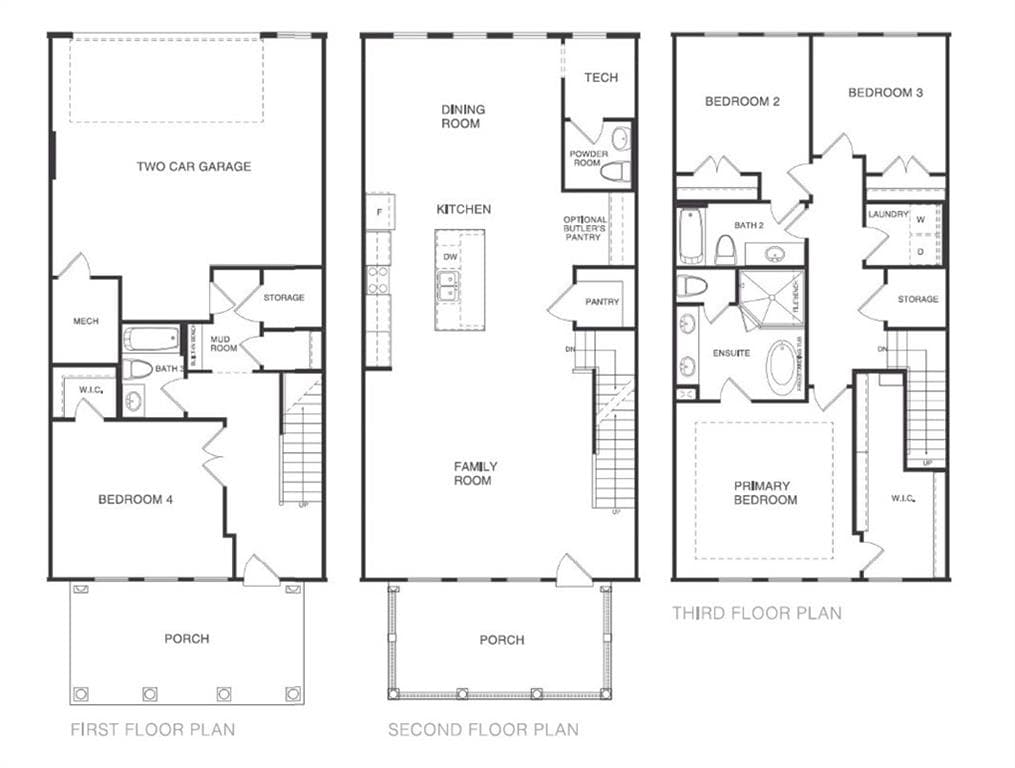 4 bedroom, 4 bathroom, 2,767 sq ft townhouse for sale at 2209 Wexford Drive 43, Brookhaven, GA 30319 — photo 3