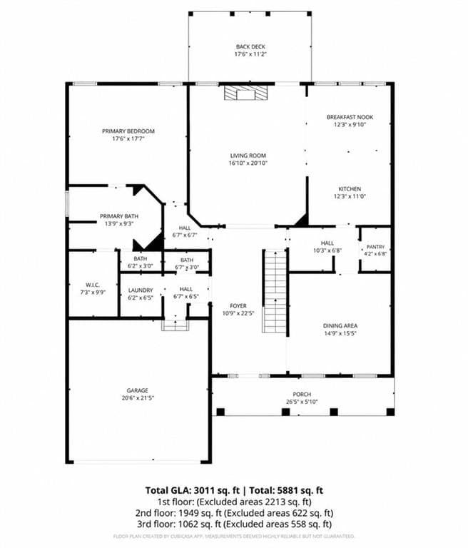 4 bedroom, 5 bathroom, 3,274 sq ft single family residence for sale at 5538 Mulberry Preserve Drive, Flowery Branch, GA 30542 — photo 5