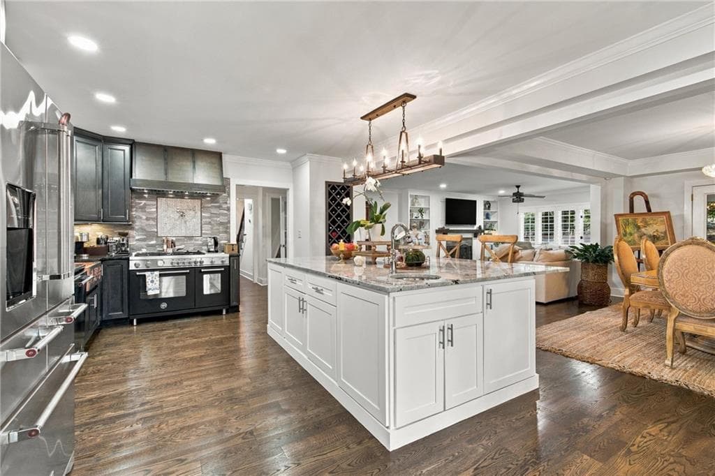 6 bedroom, 8 bathroom, 6,600 sq ft single family residence for sale at 1987 Batesville Road, Canton, GA 30115 — photo 7