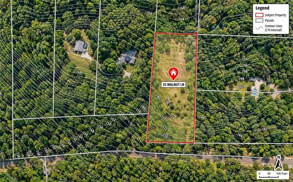 unimproved land for sale at 35 Walnut Lane, Covington, GA 30014 — photo 2
