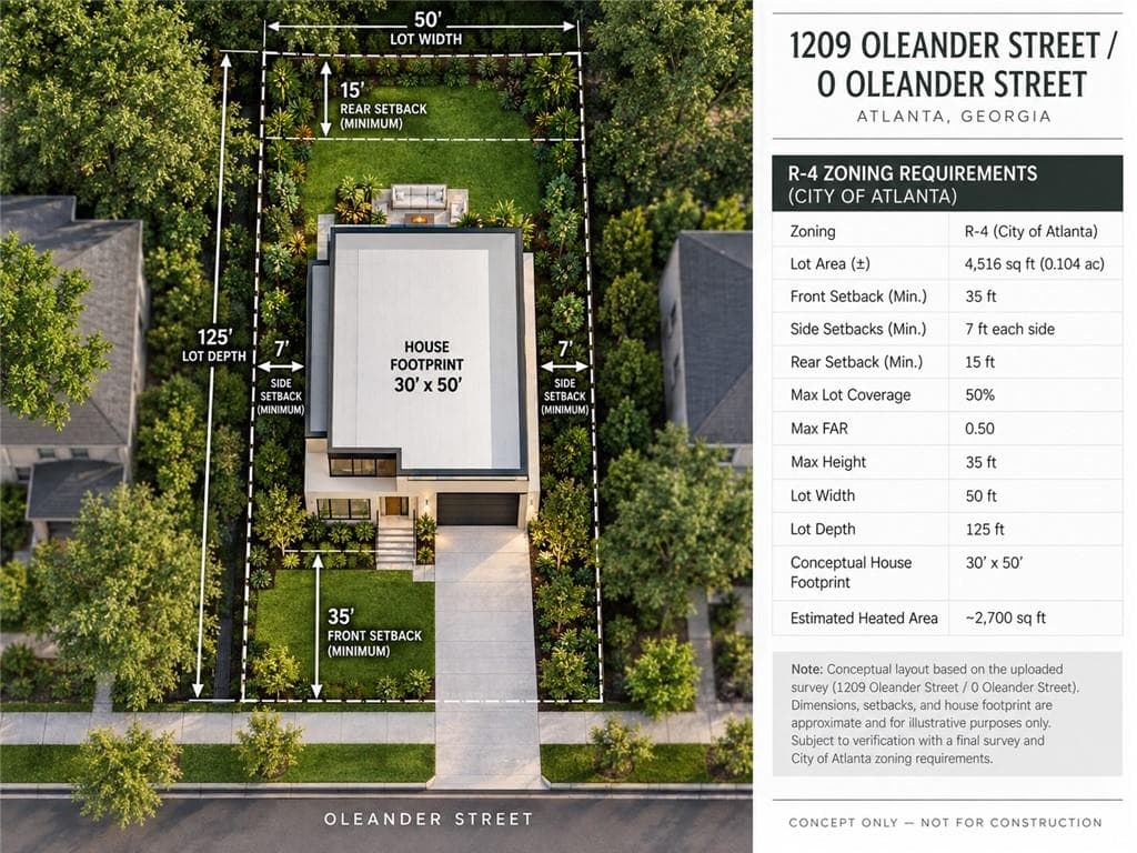 6,250 sq ft single family residence for sale at 0 Oleander Street, Atlanta, GA 30314 — photo 9