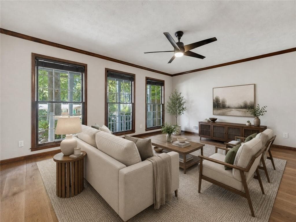 3 bedroom, 2 bathroom, 1,830 sq ft single family residence for sale at 2845 Wood Forest, Marietta, GA 30066 — photo 3