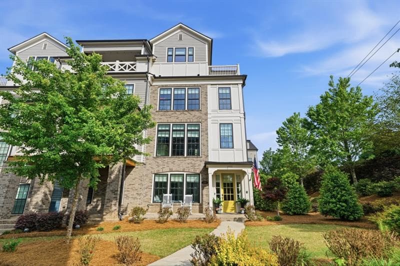 4 bedroom, 5 bathroom, 3,125 sq ft townhouse for sale at 327 Concord Street, Alpharetta, GA 30009