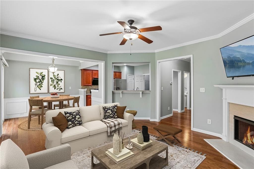 3 bedroom, 3 bathroom, 1,709 sq ft townhouse for sale at 1370 Winshire Cove, Alpharetta, GA 30004 — photo 4