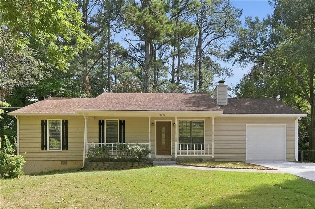 3 bedroom, 2 bathroom, 1,428 sq ft single family residence for sale at 2624 Majestic Way, Lawrenceville, GA 30044