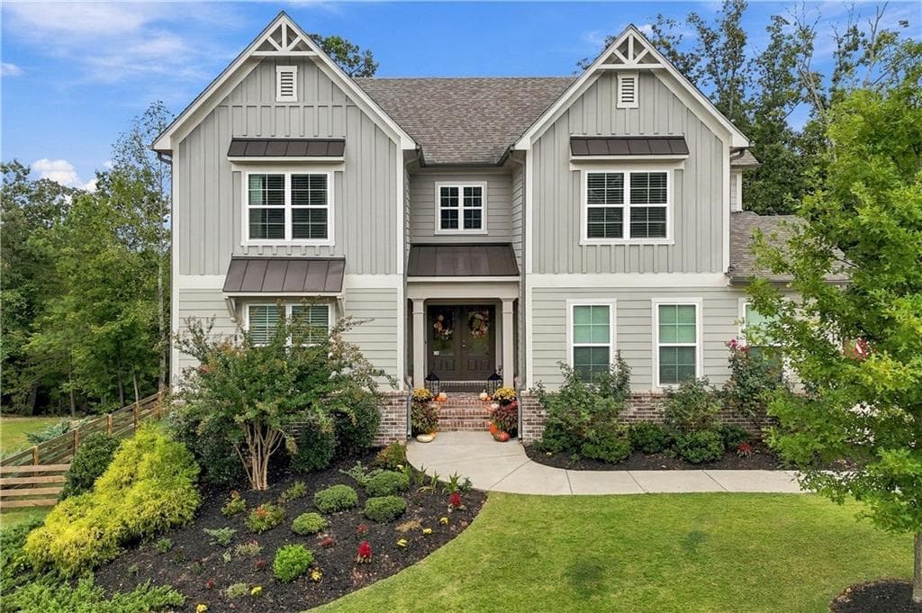6 bedroom, 5 bathroom, 6,122 sq ft single family residence for sale at 427 Parkbrook Way, Canton, GA 30114