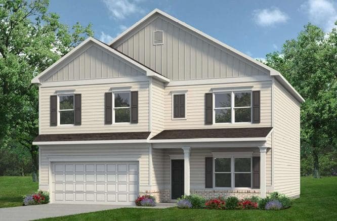 4 bedroom, 3 bathroom, 2,372 sq ft single family residence for sale at 480 Wick Street, Hoschton, GA 30548