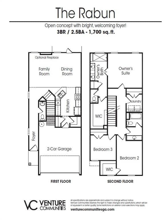 3 bedroom, 3 bathroom, 1,700 sq ft townhouse for sale at 2663 High View Court, Decatur, GA 30035 — photo 2