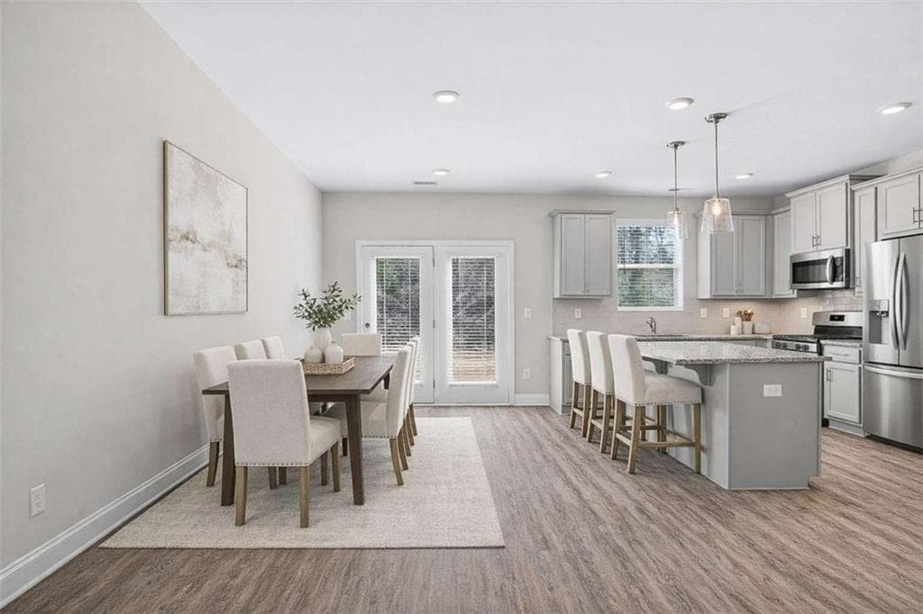 3 bedroom, 3 bathroom, 1,296 sq ft townhouse for sale at 6178 Ripple Way 82, South Fulton, GA 30349 — photo 3