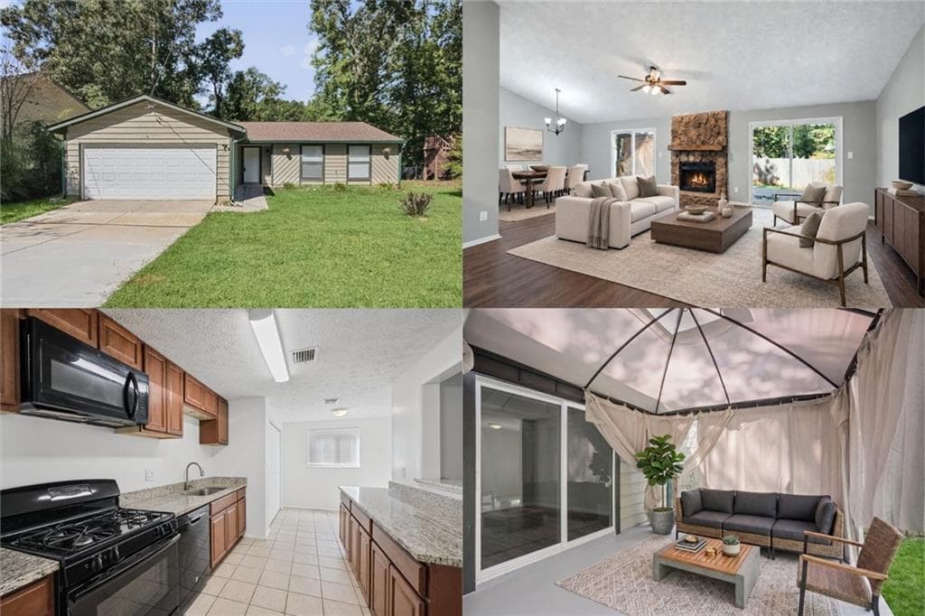 3 bedroom, 2 bathroom, 1,490 sq ft single family residence for sale at 1321 Muirforest Drive, Stone Mountain, GA 30088