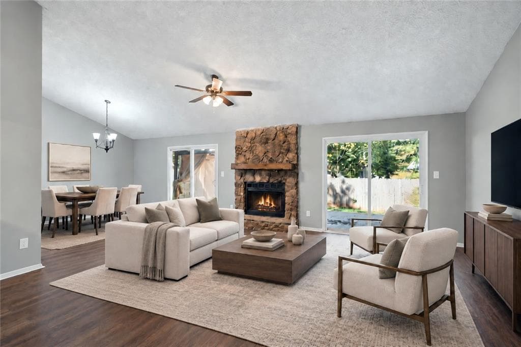 3 bedroom, 2 bathroom, 1,490 sq ft single family residence for sale at 1321 Muirforest Drive, Stone Mountain, GA 30088 — photo 2