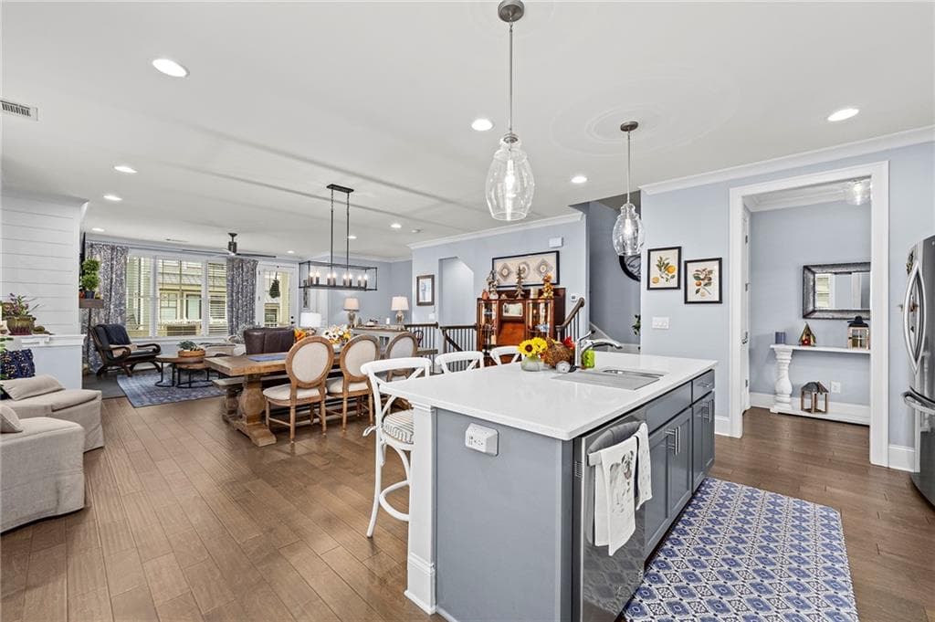 4 bedroom, 4 bathroom, 2,900 sq ft townhouse for sale at 12579 Arnold Mill Road, Milton, GA 30004 — photo 8