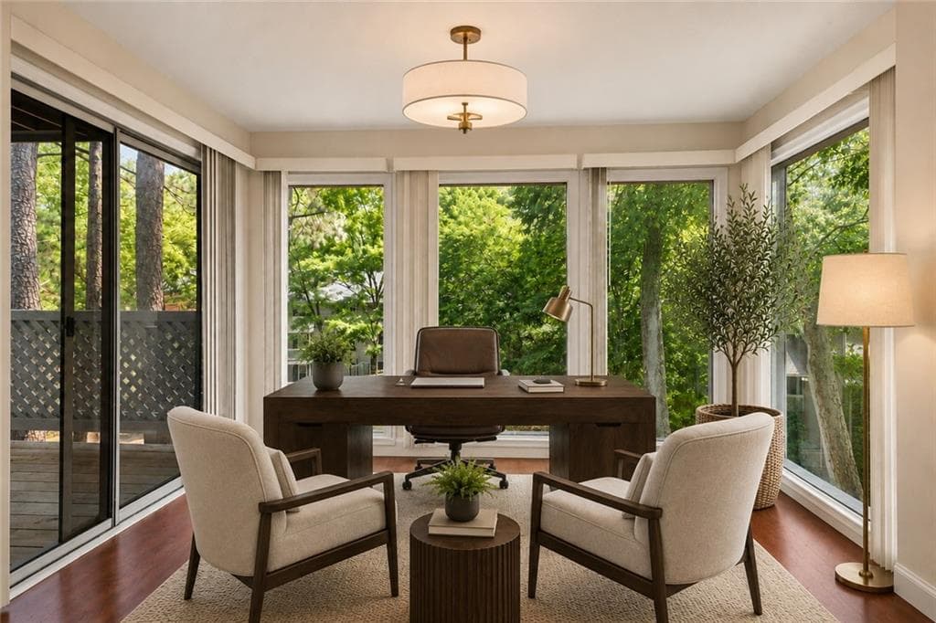 2 bedroom, 2 bathroom, 1,102 sq ft condominium for rent at 407 Natchez Trace, Sandy Springs, GA 30350 for $1,700 a month — photo 4