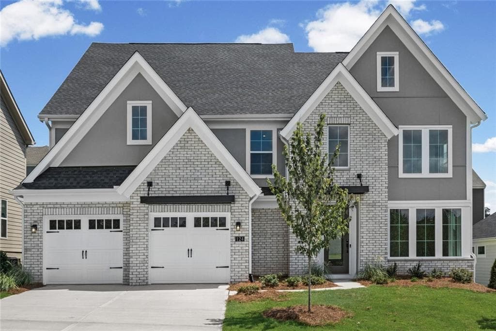 5 bedroom, 4 bathroom, 3,624 sq ft single family residence for sale at 124 Kerr Drive, Hoschton, GA 30548 — photo 1 of 44