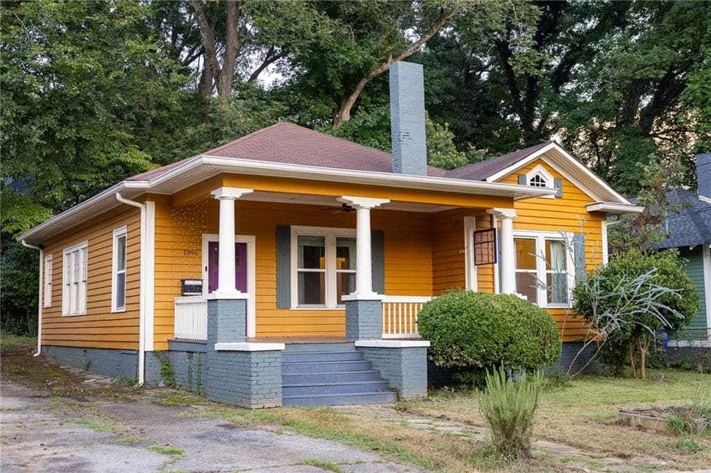 3 bedroom, 1 bathroom, 1,614 sq ft home for sale at 1396 Graham Street, Atlanta, GA