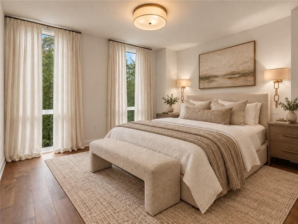 1 bedroom, 1 bathroom, 807 sq ft condominium for sale at 2870 Pharr Court South 509, Atlanta, GA 30305 — photo 3