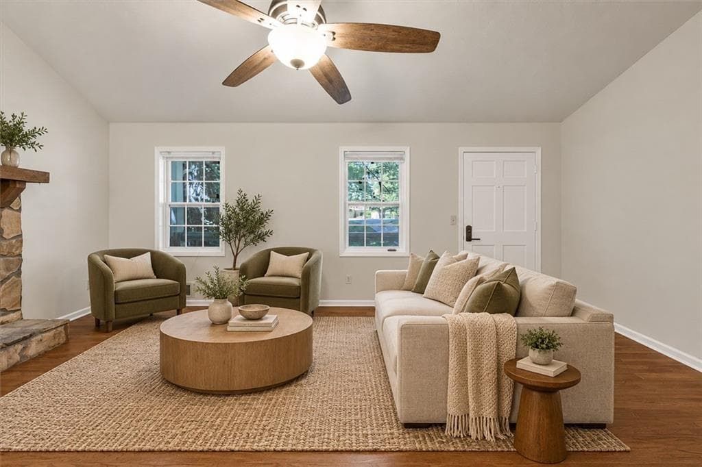 4 bedroom, 2 bathroom, 1,452 sq ft single family residence for sale at 1887 Merry Oak Court, Marietta, GA 30008 — photo 8