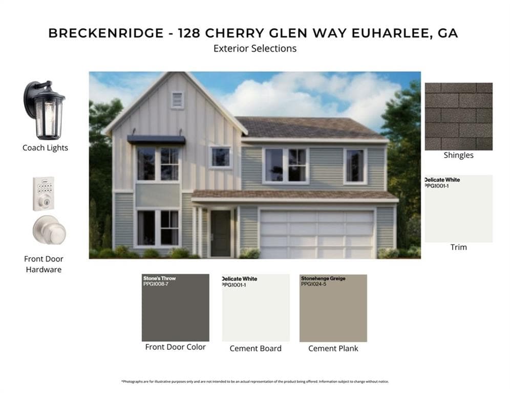 4 bedroom, 3 bathroom, 3,135 sq ft single family residence for sale at 128 Cherry Glen Way, Euharlee, GA 30145 — photo 2
