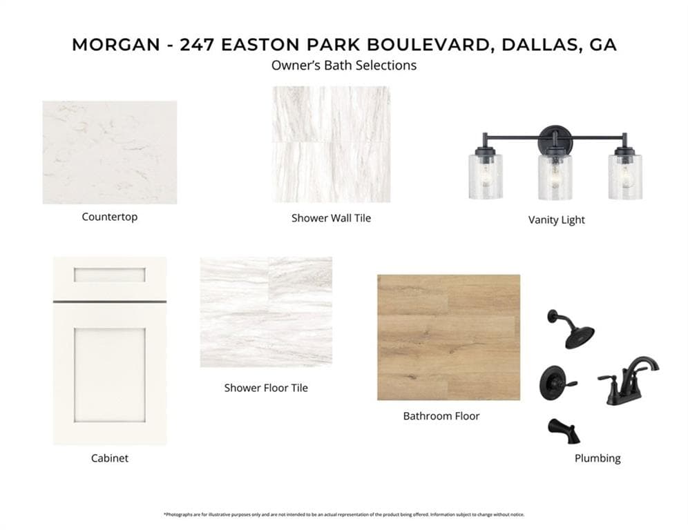 3 bedroom, 3 bathroom, 2,496 sq ft single family residence for sale at 247 Easton Park Boulevard, Dallas, GA 30157 — photo 6