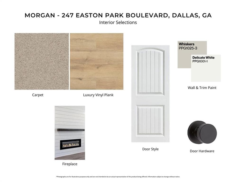 3 bedroom, 3 bathroom, 2,496 sq ft single family residence for sale at 247 Easton Park Boulevard, Dallas, GA 30157 — photo 8