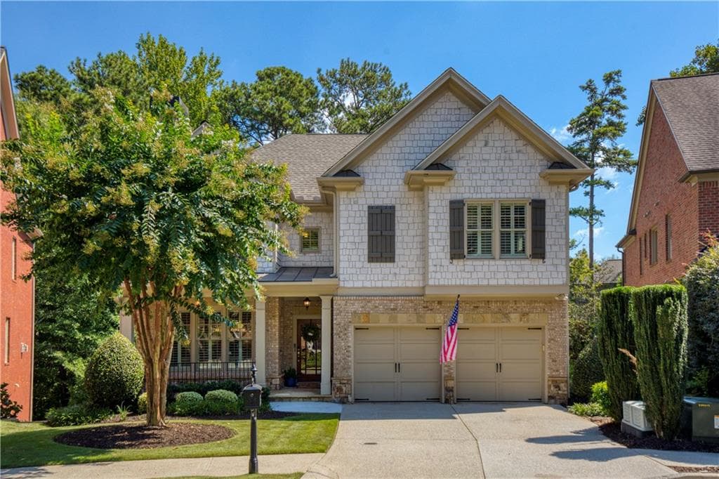 5 bedroom, 5 bathroom, 5,023 sq ft single family residence for sale at 4674 Lakeway Place, Alpharetta, GA 30005