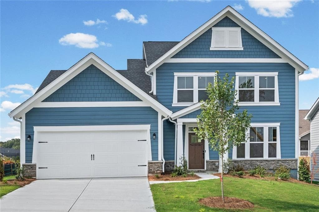 4 bedroom, 3 bathroom, 2,475 sq ft single family residence under contract at 110 Loon Lake Way, Hoschton, GA 30548
