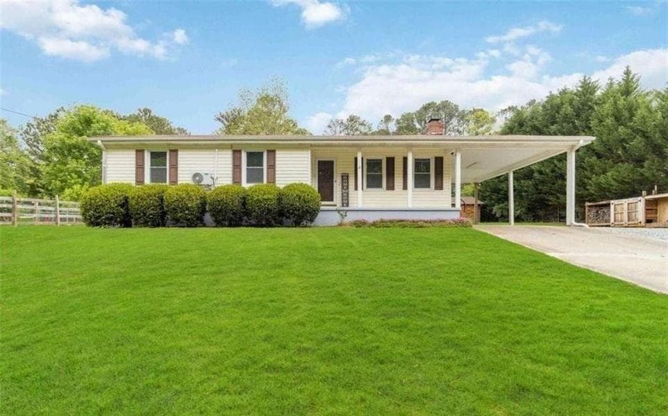 3 bedroom, 2 bathroom, 1,208 sq ft single family residence for sale at 3040 Land Road, Alpharetta, GA 30004 — photo 1 of 13