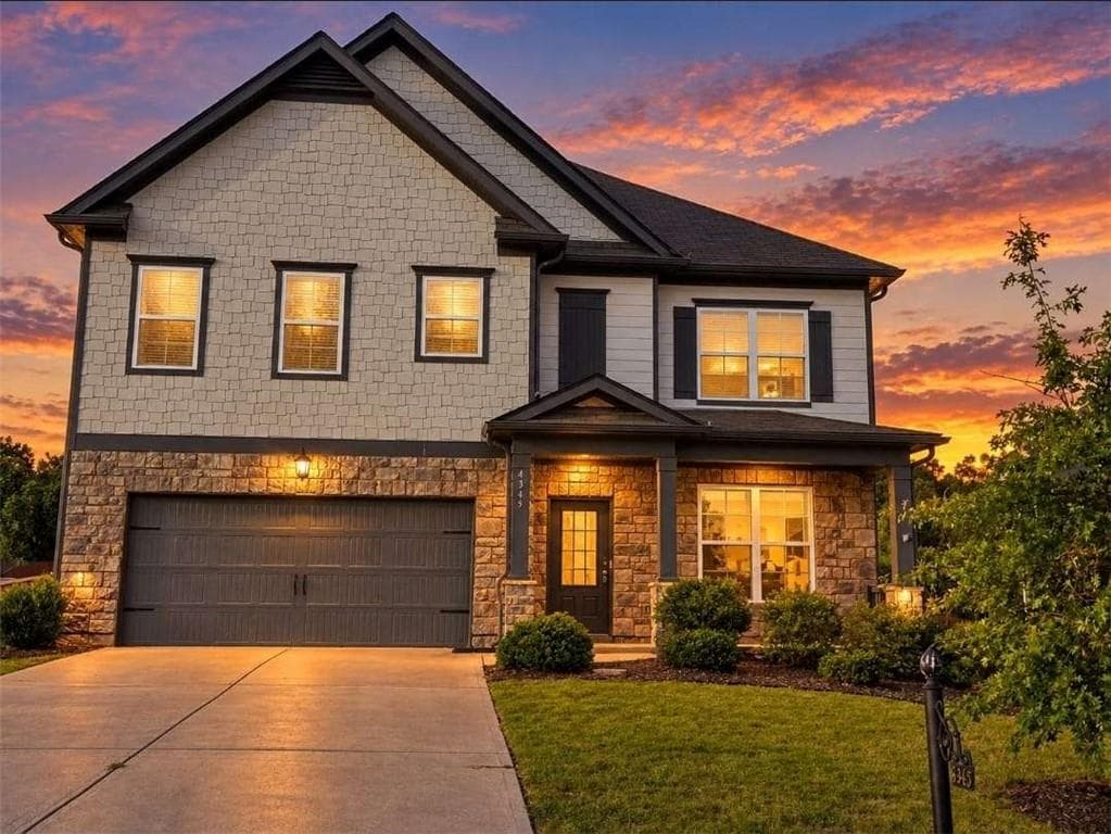 5 bedroom, 3 bathroom, 2,562 sq ft home for sale at 4345 Sunflower Circle, Cumming, GA