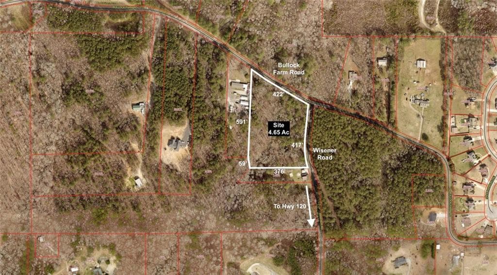 unimproved land for sale at 002 Bullock Farm Road, Dallas, GA 30157