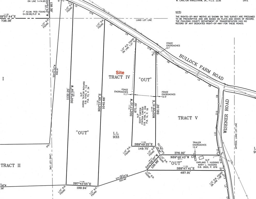 unimproved land for sale at 001 Bullock Farm Road, Dallas, GA 30157 — photo 3