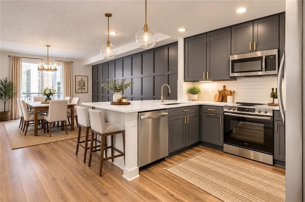 1 bedroom, 1 bathroom, 1,104 sq ft condominium for rent at 285 Centennial Olympic Drive 1606, Atlanta, GA 30313 for $2,100 a month — photo 5