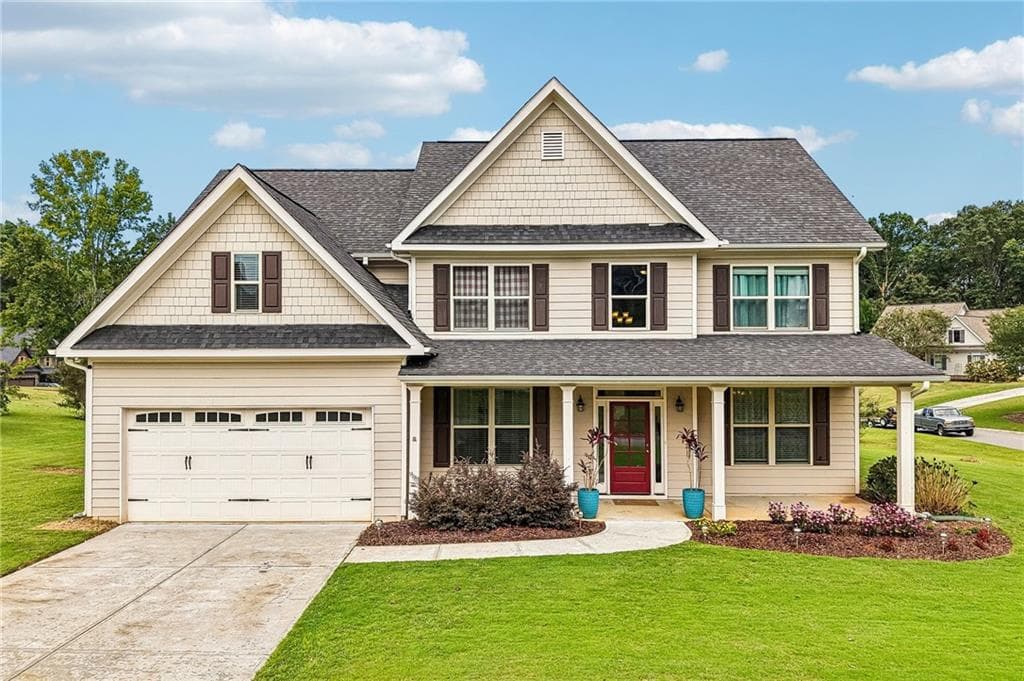 5 bedroom, 3 bathroom, 2,961 sq ft single family residence for sale at 7410 John Pirkle Drive, Cumming, GA 30028 — photo 1 of 52