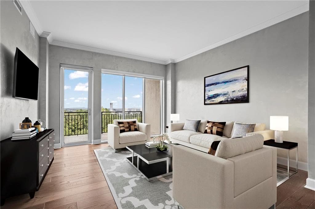 1 bedroom, 2 bathroom, 1,452 sq ft condominium for rent at 2950 Mount Wilkinson Parkway 605, Atlanta, GA 30339 for $4,200 a month — photo 1 of 31