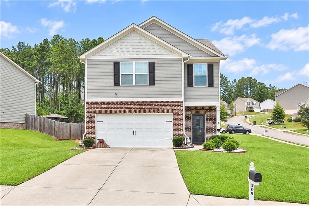 4 bedroom, 3 bathroom, 2,440 sq ft single family residence for sale at 309 Augusta Woods Drive, Villa Rica, GA 30180 — photo 1 of 29
