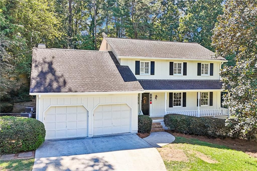 4 bedroom, 4 bathroom, 2,614 sq ft single family residence for sale at 495 Wyncourtney Drive, Sandy Springs, GA 30328