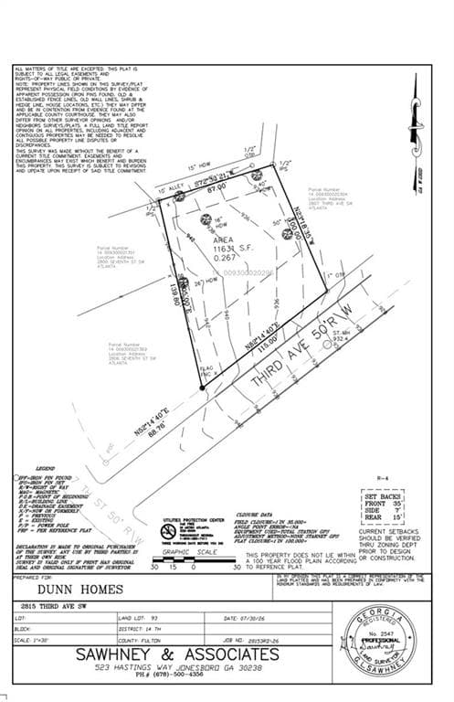 unimproved land for sale at 2815 3rd Avenue, Atlanta, GA 30315 — photo 9