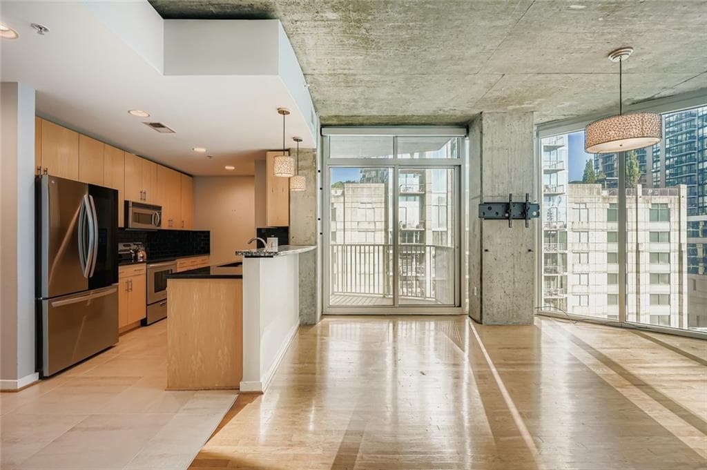 2 bedroom, 2 bathroom, 1,354 sq ft condominium for rent at 860 Peachtree 902, Atlanta, GA 30306 for $3,450 a month — photo 1 of 29