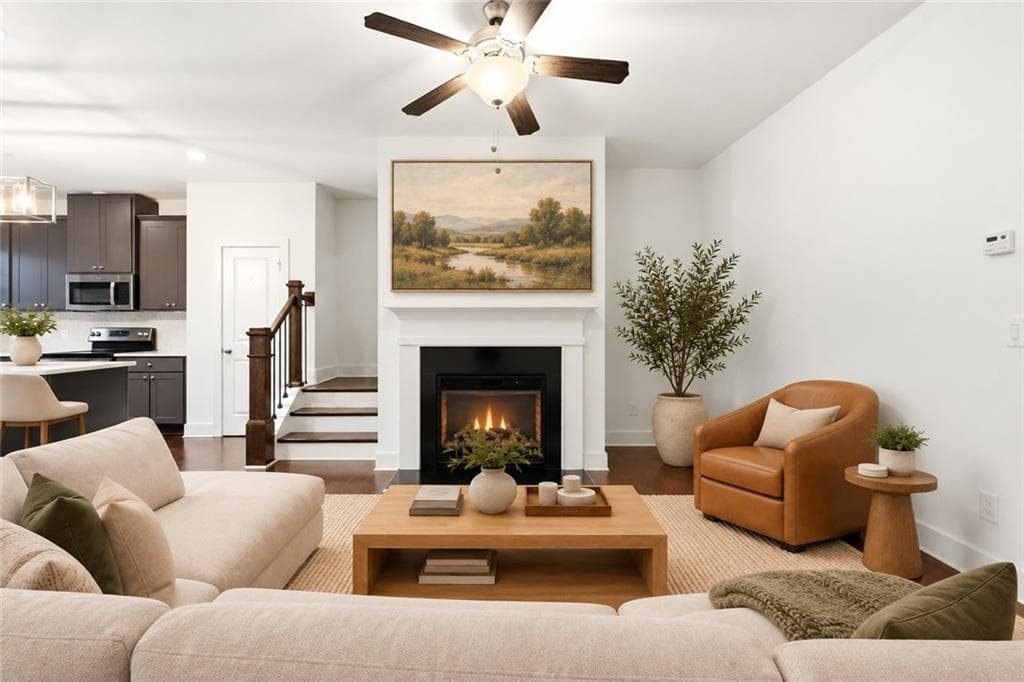 3 bedroom, 3 bathroom, 1,590 sq ft townhouse for sale at 91 Auburn Run Lane, Auburn, GA 30011 — photo 2